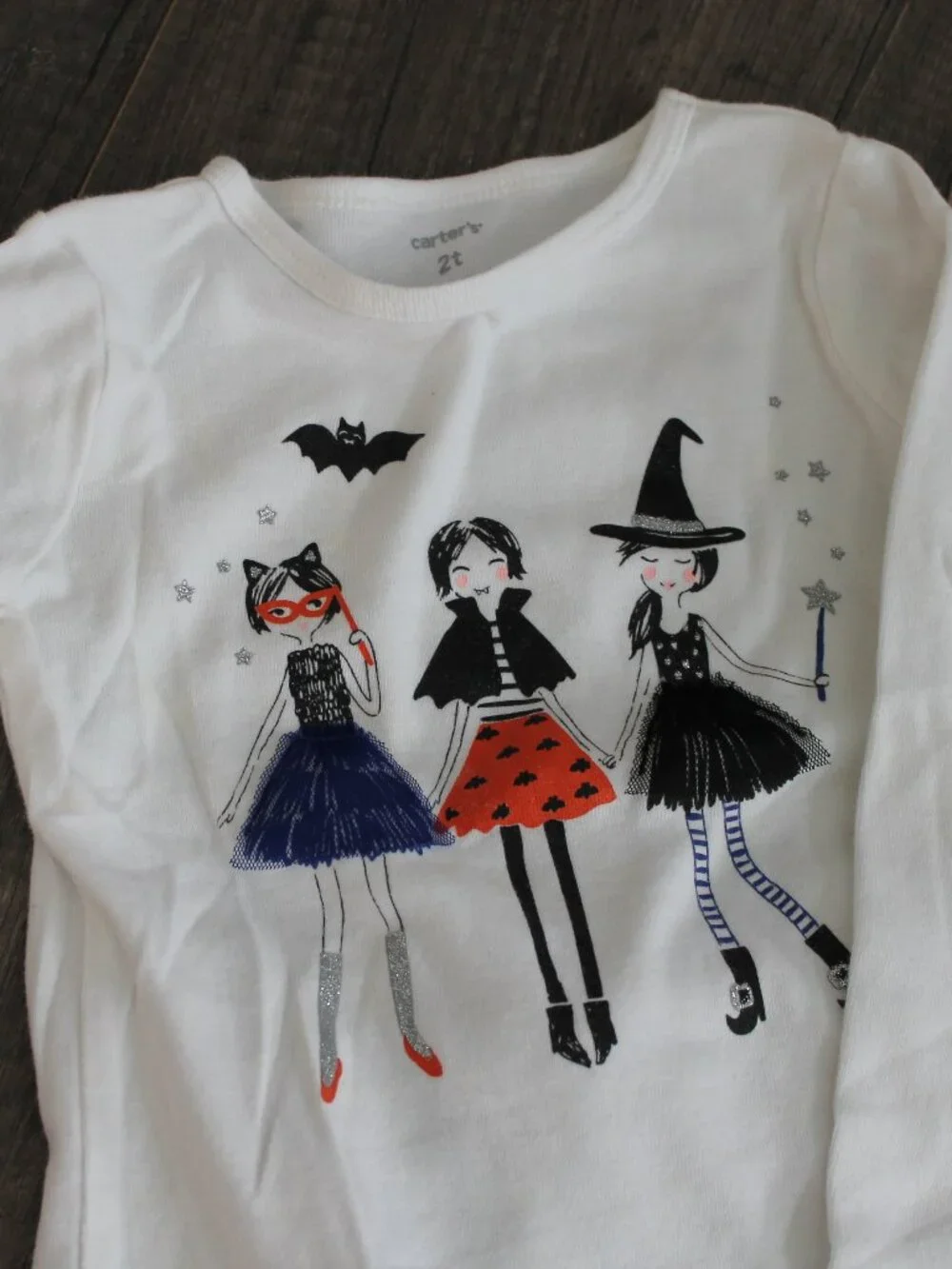 Halloween toddler girls 2 shirts and 1 pants